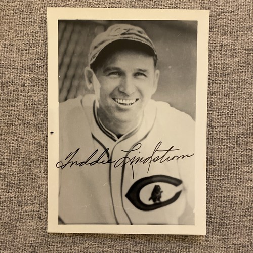 Freddie lindstrom signed - freddie,
