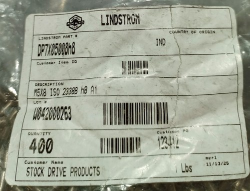 Lot 400 pcs lindstrom - lot, of